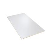 Crystal White 5/8-in x 4-ft x 8-ft Melamine Particleboard