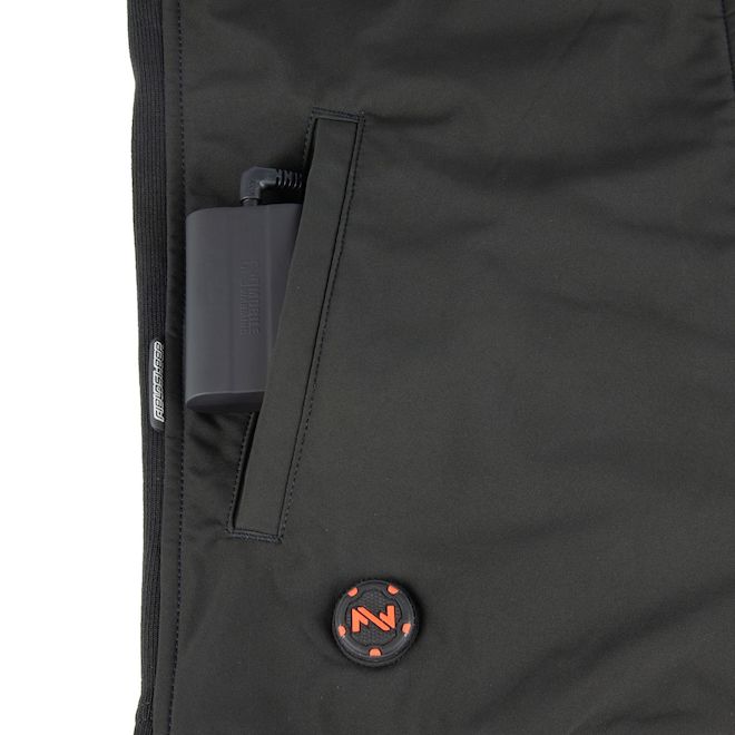 Fieldsheer Peak 7.4-Volt Black Unisex Heated Vest - Large