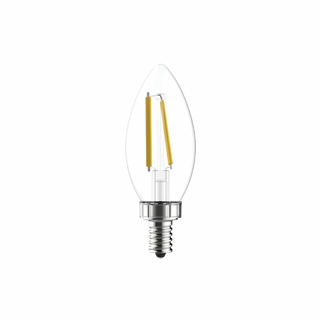 VALU+ LED Light Bulb B11 60 W Dimmable - Daylight - Pack of 6