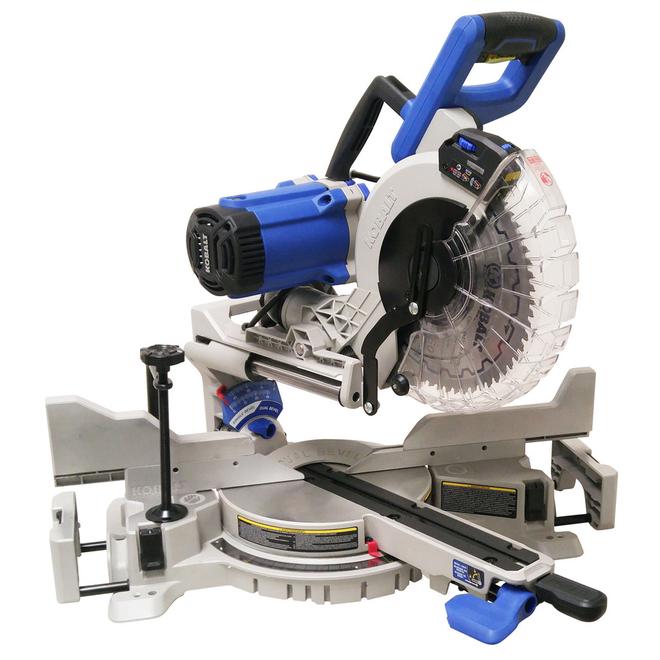 Kobalt 10-in 15 A Dual Bevel Sliding Compound Corded Mitre Saw