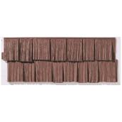Novik B9 Rustic Outdoor Siding - Polymeric - Amber - 48-in L x 19-in W