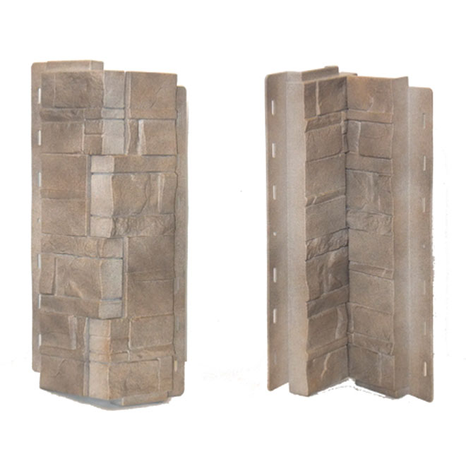 Novik Limestone Outdoor Siding Corner