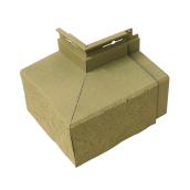 Polymer Corner Ledge, Grey Mortar