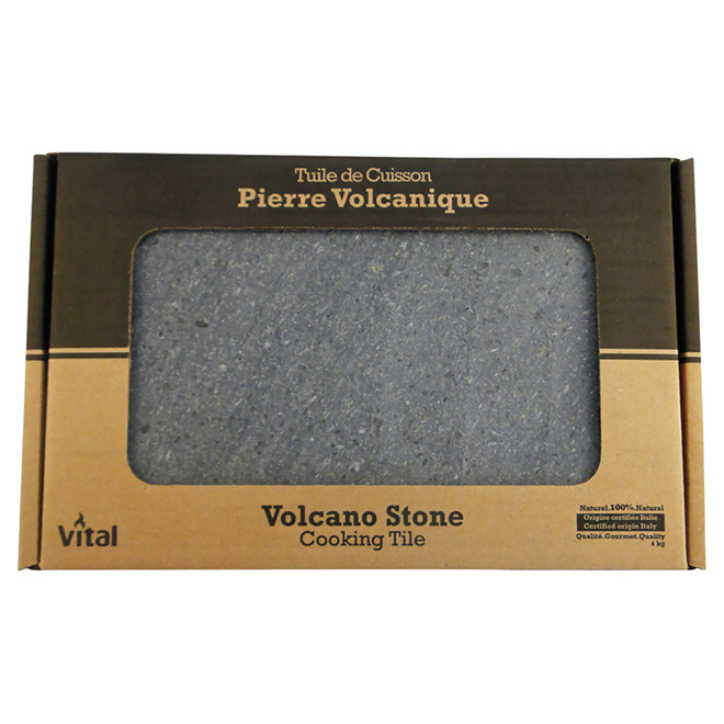 Volcano Stone Cooking Tile 8 po x 12 po