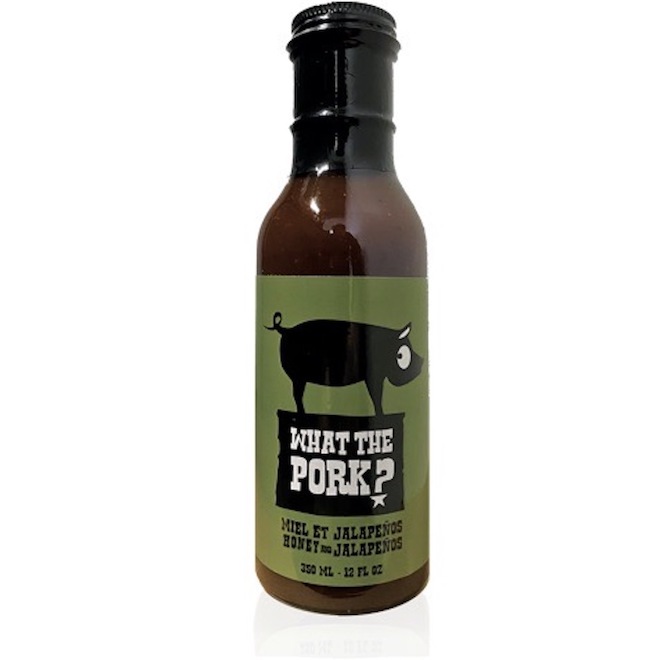 Image of What The Pork | Bbq Sauce Honey And Jalapeno 350 Ml | Rona