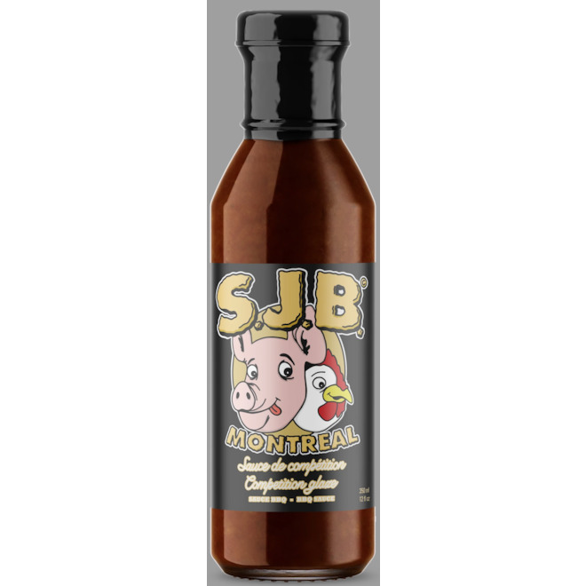 Image of Sjb Bbq | S.j.b. Montreal Barbecue Sauce - Competition Sauce - 350 Ml | Rona