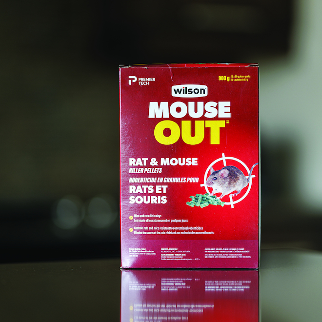 Wilson Mouse Out 900-g Ready to Use Rat & Mouse Killer Pellets