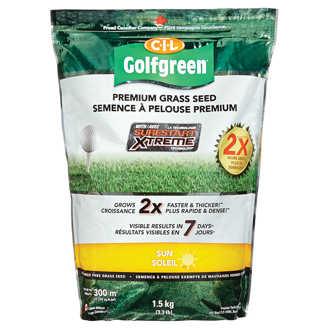CIL Surestart Xtreme Sun Grass Seed Sun 2638043 RONA
