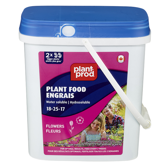 Plant Prod Soluble Fertilizer - Flowers - 1.65 kg 6669120 Plant Prod Soluble Fertilizer - Flowers - 1.65 kg 6669120