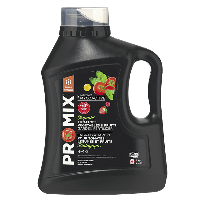 Pro-mix Organic Garden Fertilizer for Fruits and Vegetables - 2 kg 4946210 Pro-mix Organic Garden Fertilizer for Fruits and Vegetables - 2 kg 4946210