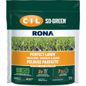 C-I-L SO-GREEN Perfect Lawn Grass Seed Sun and Shade 13-0-0 with FERTI-PLUS - 2.8-kg Bag