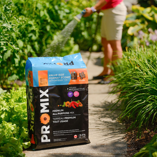 PRO-MIX Premium All-Purpose Soil Potting with MYCOACTIVE Technology - 112-L