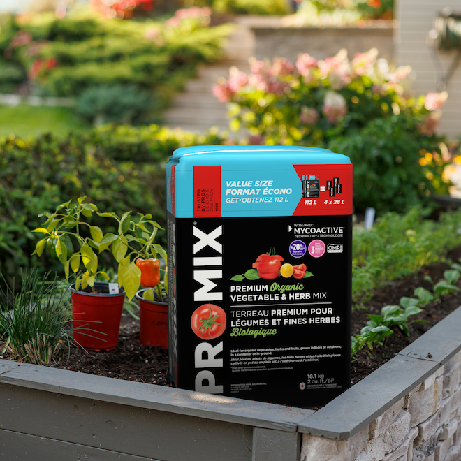 PRO-MIX Premium Organic Vegetable and Herb Mix - 112-L