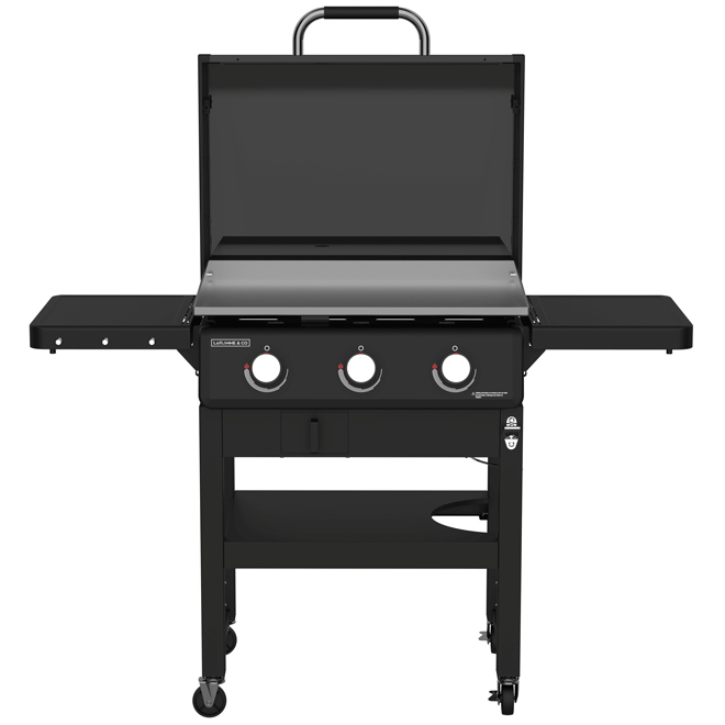 LAFLAMME & CO 28-in Propane Gas Griddle, 700 sq.in., 3-Burners