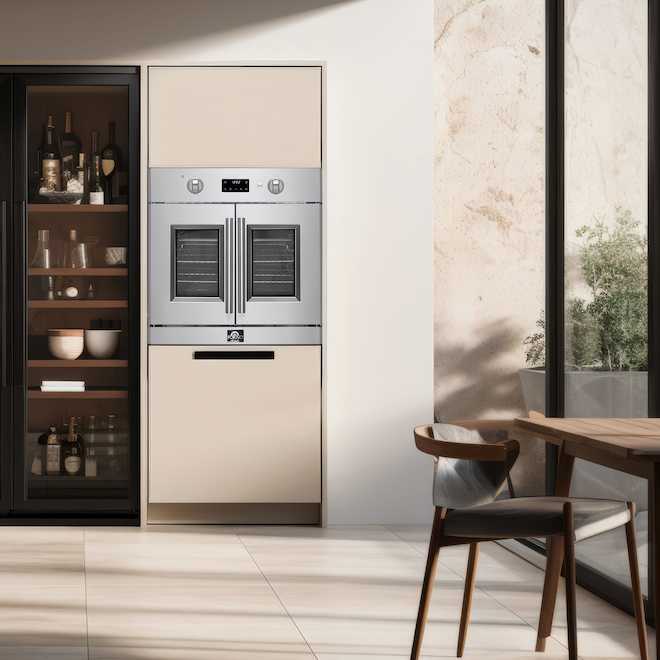 Forno Asti 30-in 3.68-ft³ Electric French Door Single Wall Oven - Stainless Steel