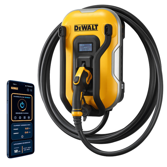 DEWALT Smart Charger for Electric Vehicle 48-amp - 25-ft