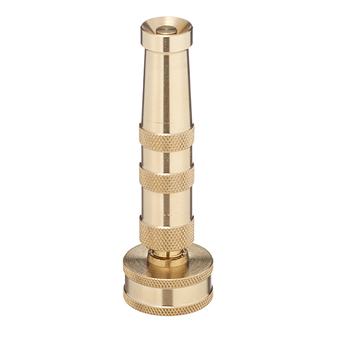 Holland Greenhouse Twist Adjustable Brass Hose Nozzle - 4 N000603 Holland Greenhouse Twist Adjustable Brass Hose Nozzle - 4 N000603
