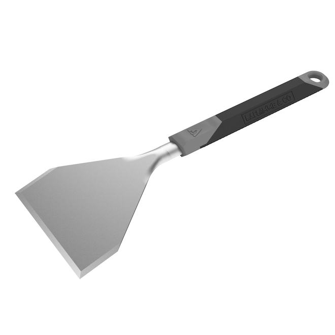LAFLAMME & CO Stainless Steel Griddle Scraper with Plastic Handle