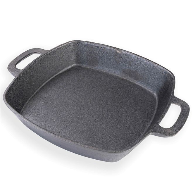 LAFLAMME & CO BBQ Cast-Iron Skillet