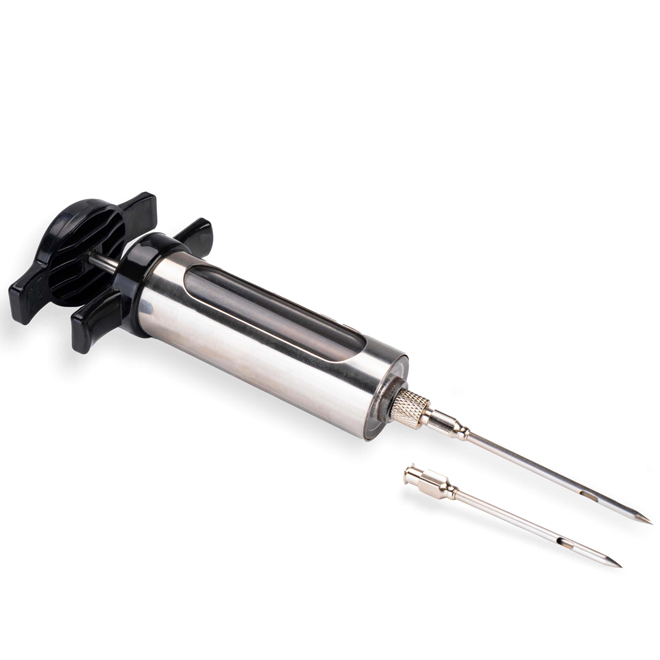 LAFLAMME & CO Marinade Injector in Stainless Steel