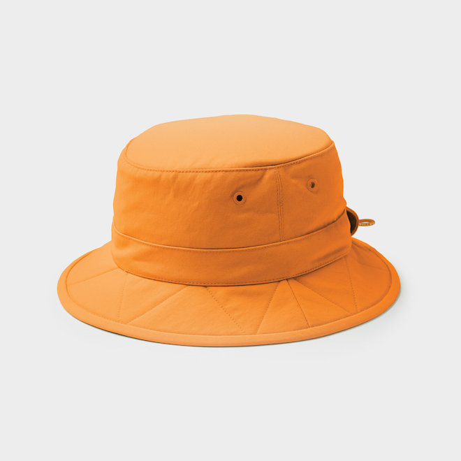 Tilley Women's Bucket Hat Water Repellent Small Size - Bright Orange