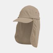 Casquette Tilley pour hommes avec cape pare/soleil en nylon petit/moyen, taupe