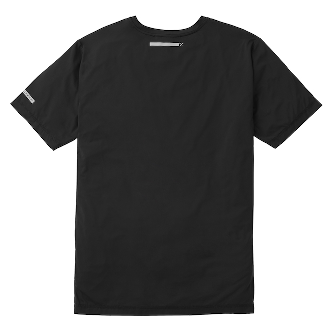 Tilley Tuff Men's T-Shirt in Stretchable Black Nylon - Medium