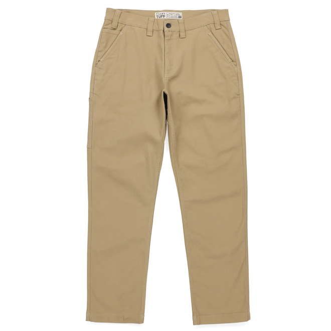 Tilley Tuff Utility Pant in Cotton for Men with 5 Pockets 36 x 34 - Tan