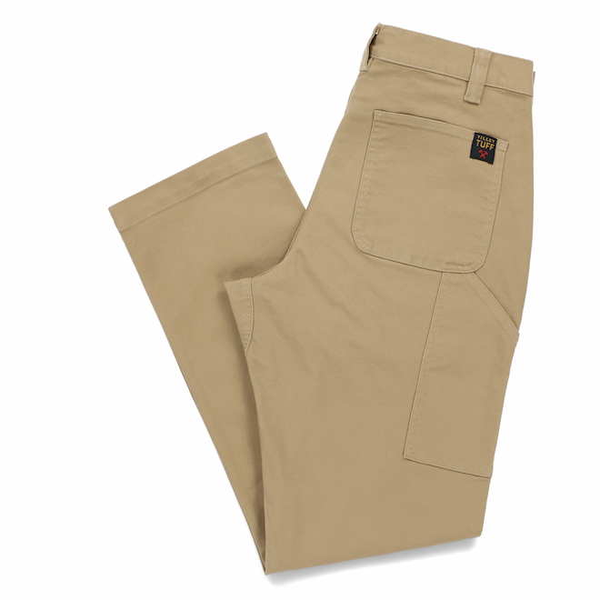 Tilley Tuff Utility Pant in Cotton for Men with 5 Pockets 36 x 34 - Tan