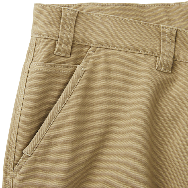 Tilley Tuff Utility Pant in Cotton for Men with 5 Pockets 38 x 32 - Tan