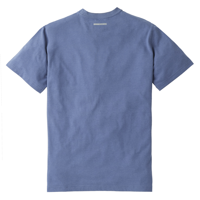 Tilley Tuff Legacy Men's T-Shirt with Pocket in Blue Cotton - Small