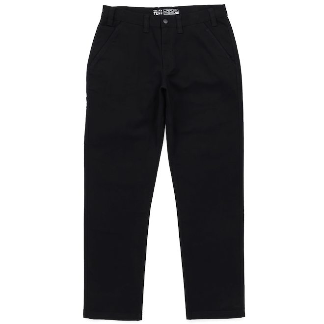 Tilley Tuff Utility Pant in Cotton for Men with 5 Pockets 40 x 34 -Black