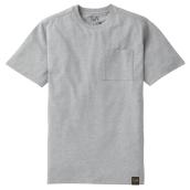 Tilley Tuff Legacy Men's T-Shirt with Pocket in Grey Cotton - Medium