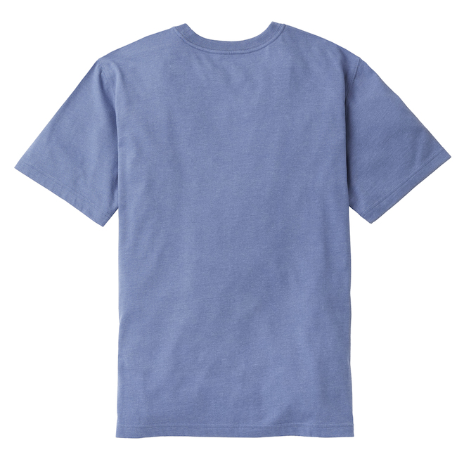 Tilley Tuff Core Men's T-Shirt in Blue Cotton - X-Large