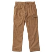 Tilley Tuff Utility Pant in Flannel-Lined Cotton for Men with 7 Pockets 34 x 32 - Sand