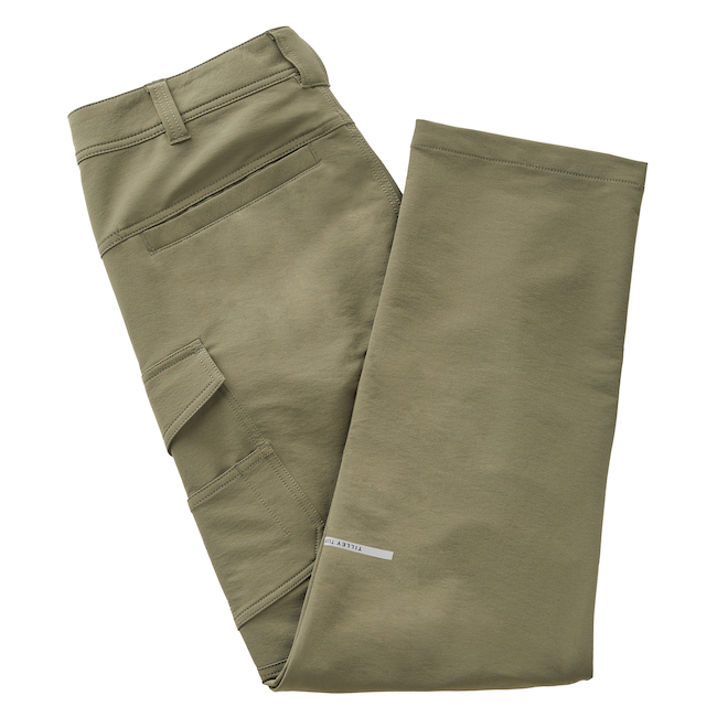 Tilley Tuff Tech Shield Pant in Soft Shell Fabric for Men with 8 Pockets 44 x 34 - Sage
