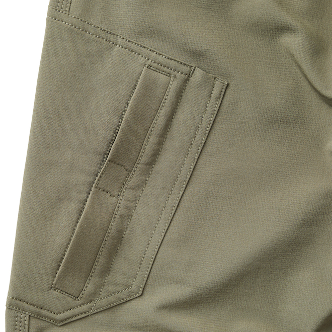 Tilley Tuff Tech Shield Pant in Soft Shell Fabric for Men with 8 Pockets 44 x 34 - Sage