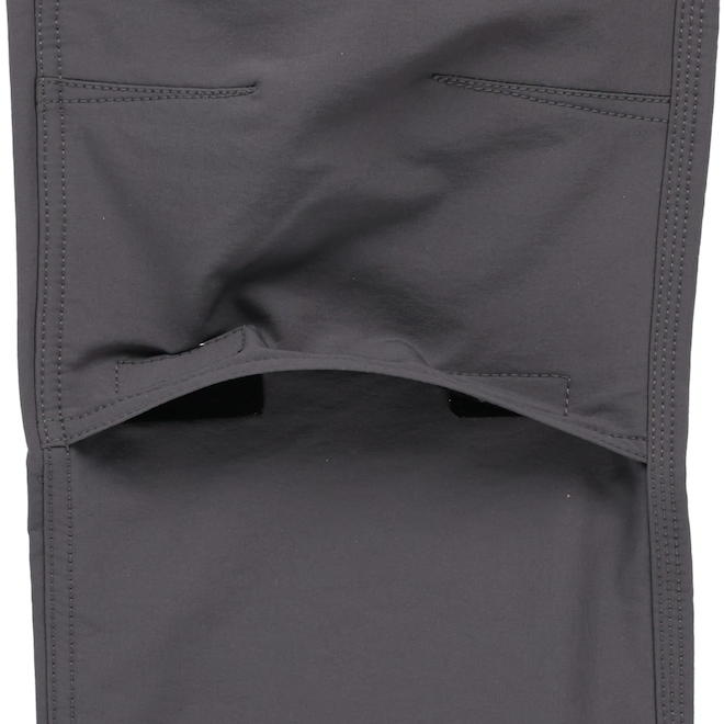 Tilley Tuff Tech Shield Pant in Soft Shell Fabric for Men with 8 Pockets 40 x 32 - Grey