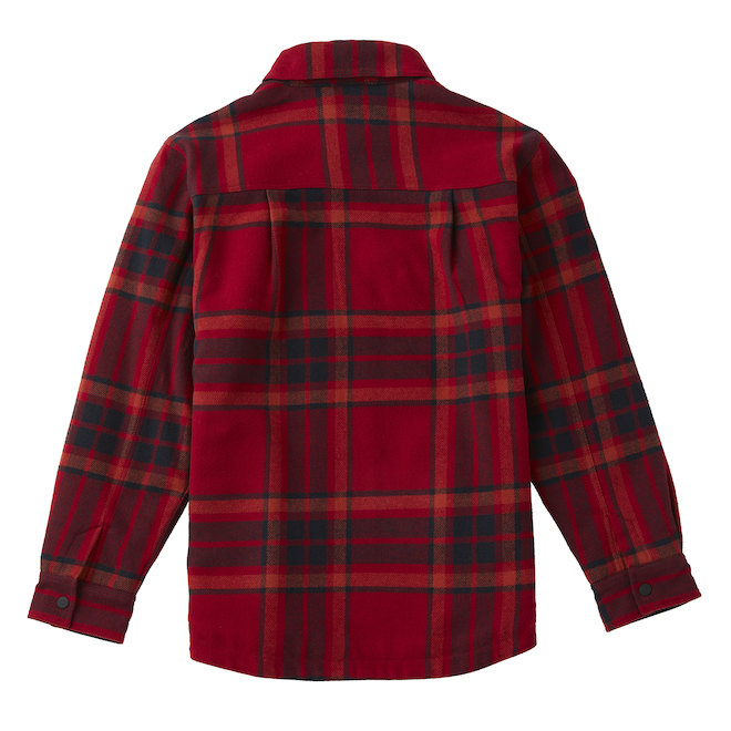 Veste de travail doublée Tilley Tuff pour homme en flanelle rouge à carreaux, très grand