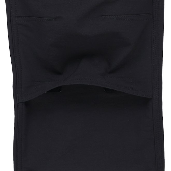 Tilley Tuff Tech Shield Pant in Soft Shell Fabric for Men with 8 Pockets 42 x 34 - Black