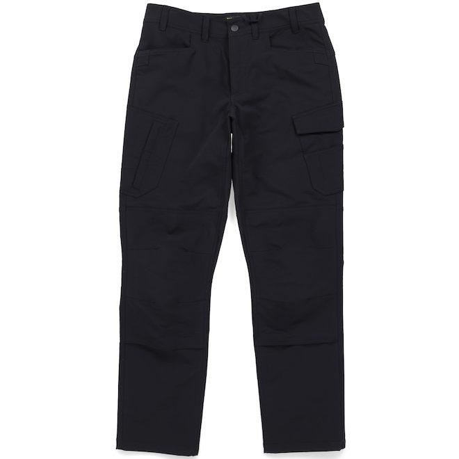 Tilley Tuff Tech Shield Pant in Soft Shell Fabric for Men with 8 Pockets 44 x 34 - Black