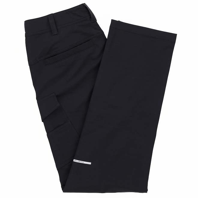 Tilley Tuff Tech Shield Pant in Soft Shell Fabric for Men with 8 Pockets 44 x 34 - Black