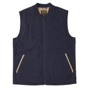 Tilley Tuff Lined Sleeveless Vest for Men in Navy Cotton - Small