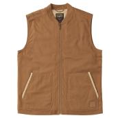 Tilley Tuff Lined Sleeveless Vest for Men in Sand Cotton - Small