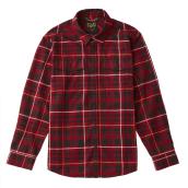 Chemise de travail Tilley Tuff en flanelle pour homme rouge à carreaux, très grand