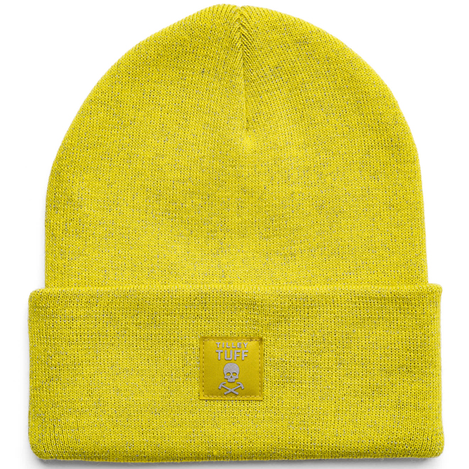 Tilley Tuff High-Visibility Beanie for Men - Large - Yellow