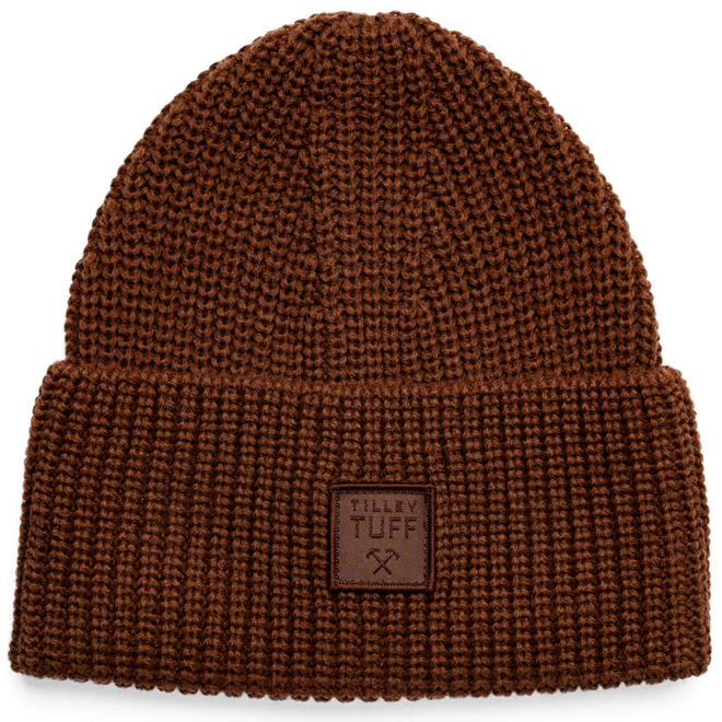 Tilley Tuff Wool Cuffed Beanie for Women - Small - Khaki