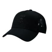 Casquette de baseball camionneur Tilley Tuff pour homme en coton noir avec maille à l'arrière, petit/moyen