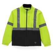Veste haute visibilité Tilley Tuff hydrofuge en polyester jaune et noir, moyen