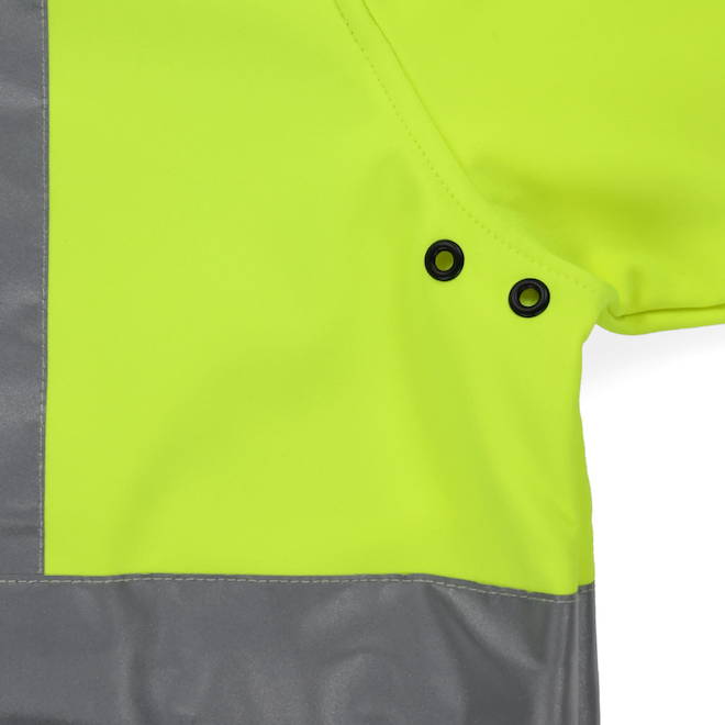 Tilley Tuff High Visibility Jacket Water-Repellent in Yellow and Black Polyester - 3X-Large